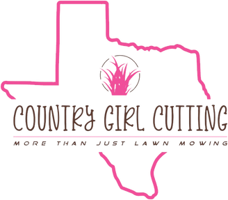 Texas shaped logo in pink